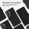 Accezz Hoesje Geschikt voor Samsung Galaxy S24 Plus Hoesje Met Pasjeshouder - Accezz Wallet Softcase Bookcase - Zwart