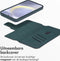 Accezz Hoesje Geschikt voor Samsung Galaxy S24 Plus Hoesje Met Pasjeshouder - Accezz Leather Bookcase 2-in-1 Geschikt voor MagSafe - donkergroen