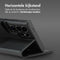 Accezz Hoesje Geschikt voor Samsung Galaxy S24 Ultra Hoesje Met Pasjeshouder - Accezz Leather Bookcase 2-in-1 Geschikt voor MagSafe - zwart
