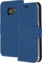 Accezz Hoesje Geschikt voor Samsung Galaxy S7 Hoesje Met Pasjeshouder - Accezz Wallet Softcase Bookcase - Donkerblauw