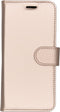 Accezz Hoesje Geschikt voor Samsung Galaxy S8 Hoesje Met Pasjeshouder - Accezz Wallet Softcase Bookcase - goud
