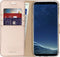 Accezz Hoesje Geschikt voor Samsung Galaxy S8 Hoesje Met Pasjeshouder - Accezz Wallet Softcase Bookcase - goud