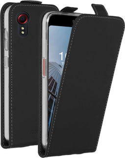 Accezz Hoesje Geschikt voor Samsung Galaxy Xcover 5 Hoesje Met Pasjeshouder - Accezz Flipcase - Zwart