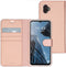 Accezz Hoesje Geschikt voor Samsung Galaxy Xcover 6 Pro Hoesje Met Pasjeshouder - Accezz Wallet Softcase Bookcase - Rosé Goud