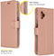 Accezz Hoesje Geschikt voor Samsung Galaxy Xcover 6 Pro Hoesje Met Pasjeshouder - Accezz Wallet Softcase Bookcase - Rosé Goud