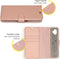 Accezz Hoesje Geschikt voor Samsung Galaxy Xcover 6 Pro Hoesje Met Pasjeshouder - Accezz Wallet Softcase Bookcase - Rosé Goud