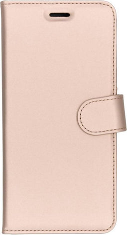 Accezz Hoesje Geschikt voor Sony Xperia XZ3 Hoesje Met Pasjeshouder - Accezz Wallet Softcase Bookcase - goud