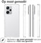 Accezz Hoesje Geschikt voor Xiaomi Redmi Note 12 Pro Plus Hoesje Siliconen - Accezz Clear Backcover - Transparant