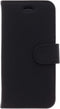 Accezz Hoesje Met Pasjeshouder Geschikt voor iPhone SE (2022) / SE (2020) / 8 / 7 / 6s / 6 - Accezz Wallet Softcase Bookcase - Zwart