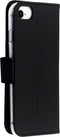 Accezz Hoesje Met Pasjeshouder Geschikt voor iPhone SE (2022) / SE (2020) / 8 / 7 / 6s / 6 - Accezz Wallet Softcase Bookcase - Zwart