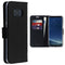 Accezz Hoesje Met Pasjeshouder Geschikt voor Samsung Galaxy S8 - Accezz Wallet Softcase Bookcase - Zwart