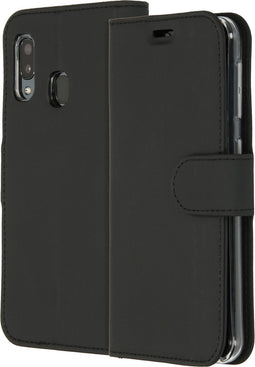 Accezz Industry Packaged Wallet Softcase Bookcase Samsung Galaxy A20e - Zwart