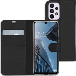 Accezz Industry Packaged Wallet Softcase Bookcase Samsung Galaxy A33 - Zwart