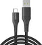 Accezz Kabel - USB C naar USB A Kabel - 2 meter - USB C Oplader Kabel - Zwart