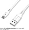 Accezz Kabel - USB C naar USB A Kabel - 2 meter - USB C Oplader Kabel - Wit