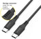 Accezz Kabel - USB C naar USB C Kabel - 0,2 meter - Snellader 60W - USB C Oplader Kabel - Zwart