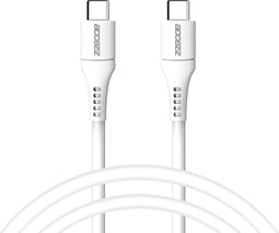 Accezz Kabel - USB C naar USB C Kabel - 1 meter - Snellader 60W - USB C Oplader Kabel - Wit