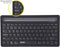Accezz Multi Device Bluetooth Keyboard - QWERTY - Zwart