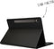 Accezz QWERTZ Bluetooth Keyboard Bookcase Geschikt voor de Samsung Galaxy Tab S9 11.0 inch