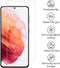 Accezz Screen protector - Geschikt voor Samsung Galaxy S21 - Gehard Glas Screenprotector b2b