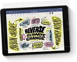 Accezz Screenprotector Geschikt voor iPad 9 10.2 (2021) 9e generatie / iPad 7 10.2 (2019) 7e generatie / iPad 8 10.2 (2020) 8e generatie - Accezz Paper Feel Screenprotector