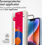 Accezz Screenprotector Geschikt voor iPhone 13 - Accezz Triple Strong Full Cover Glass Screenprotector met bio applicator