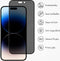 Accezz Screenprotector Geschikt voor iPhone 14 Pro - Accezz Gehard glas Privacy Screenprotector