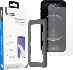 Accezz Screenprotector Geschikt voor iPhone Xr / 12 Pro / 12 / 11 - Accezz Glass Screenprotector + Applicator