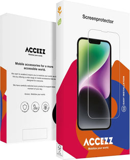 Accezz Screenprotector Geschikt voor Motorola Edge 40 Neo - Accezz Gehard Glass Full Cover