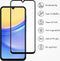 Accezz Screenprotector Geschikt voor Samsung Galaxy A15 (4G) / A15 (5G) - Accezz Gehard glas Full Cover screenprotector met bio applicator
