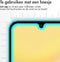 Accezz Screenprotector Geschikt voor Samsung Galaxy A15 (4G) / A15 (5G) - Accezz Gehard glas Full Cover screenprotector met bio applicator