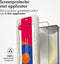 Accezz Screenprotector Geschikt voor Samsung Galaxy S24 - Accezz Triple Strong Full Cover Glass Screenprotector met bio applicator