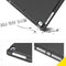 Accezz Tablet Hoes Geschikt voor iPad 2017 (5e generatie) / iPad 6e generatie (2018) / iPad Air / iPad Air 2 - Accezz Smart Silicone Bookcase - Zwart