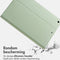 Accezz Tablet Hoes Geschikt voor iPad 8 10.2 (2020) 8e generatie / iPad 7 10.2 (2019) 7e generatie / iPad 9 10.2 (2021) 9e generatie - Accezz Classic Tablet Case - Groen /Groen