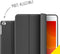Accezz Tablet Hoes Geschikt voor iPad 8 (2020) 8e generatie / iPad 7 (2019) 7e generatie / iPad 9 (2021) 9e generatie - Accezz Smart Silicone Bookcase - Zwart