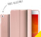 Accezz Tablet Hoes Geschikt voor iPad 8 (2020) 8e generatie / iPad 7 (2019) 7e generatie / iPad 9 (2021) 9e generatie - Accezz Smart Silicone Bookcase - Rosé goud / Rose goud