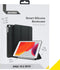 Accezz Tablet Hoes Geschikt voor iPad 8 (2020) 8e generatie / iPad 7 (2019) 7e generatie / iPad 9 (2021) 9e generatie - Accezz Smart Silicone Bookcase - Zwart