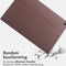 Accezz Tablet Hoes Geschikt voor iPad 9 10.2 (2021) 9e generatie / iPad 7 10.2 (2019) 7e generatie / iPad 8 10.2 (2020) 8e generatie - Accezz Classic Tablet Case - Bruin /Bruin