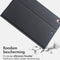 Accezz Tablet Hoes Geschikt voor iPad Air 2 (2014) / iPad Air 1 (2013) / iPad 6 (2018) 9.7 inch / iPad 5 (2017) 9.7 inch - Accezz Classic Tablet Case - Zwart /Zwart
