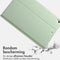 Accezz Tablet Hoes Geschikt voor iPad Air 2 (2014) / iPad Air 1 (2013) / iPad 6 (2018) 9.7 inch / iPad 5 (2017) 9.7 inch - Accezz Classic Tablet Case - Groen /Groen