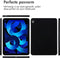 Accezz Tablet Hoes Geschikt voor iPad Air 4 (2020) /iPad Air 11 inch (2024) M2 / iPad Air 5 (2022) - Accezz Liquid Silicone Backcover met penhouder - Zwart /Zwart