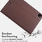 Accezz Tablet Hoes Geschikt voor iPad Pro 12.9 (2021) / iPad Pro 12.9 (2020) / iPad Pro 12.9 (2022) - Accezz Classic Tablet Case - Bruin /Bruin