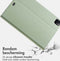 Accezz Tablet Hoes Geschikt voor iPad Pro 12.9 (2022) / iPad Pro 12.9 (2020) / iPad Pro 12.9 (2021) - Accezz Classic Tablet Case - Groen /Groen