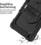 Accezz Tablet Hoes Geschikt voor Samsung Galaxy Tab A 10.1 (2019) - Accezz Rugged Backcover Shoulder Strap - Zwart