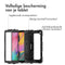 Accezz Tablet Hoes Geschikt voor Samsung Galaxy Tab A 10.1 (2019) - Accezz Rugged Backcover Shoulder Strap - Zwart