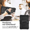 Accezz Tablet Hoes Geschikt voor Samsung Galaxy Tab A 10.1 (2019) - Accezz Rugged Backcover Shoulder Strap - Zwart