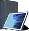 Accezz Tablet Hoes Geschikt voor Samsung Galaxy Tab A7 - Accezz Smart Silicone Bookcase - Donkerblauw /Donkerblauw