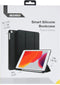 Accezz Tablet Hoes Geschikt voor Samsung Galaxy Tab A7 - Accezz Smart Silicone Bookcase - Zwart