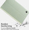Accezz Tablet Hoes Geschikt voor Samsung Galaxy Tab A9 8.7 inch - Accezz Classic Tablet Case - Groen /Groen