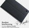 Accezz Tablet Hoes Geschikt voor Samsung Galaxy Tab A9 8.7 inch - Accezz Classic Tablet Case - Zwart /Zwart
